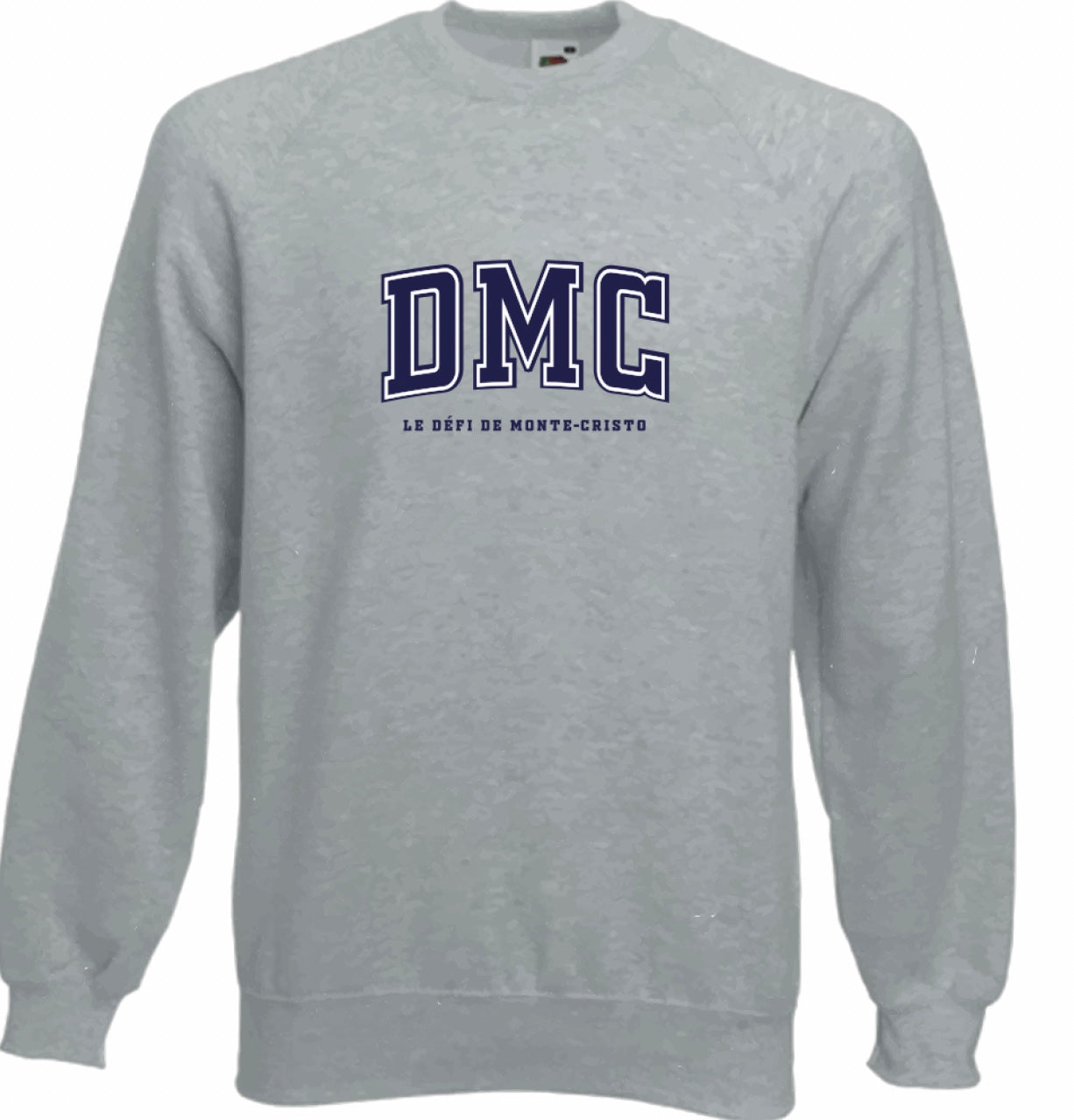 SWEAT GRIS COLLECTOR ( PRE-COMMANDE RETRAIT SUR SITE LE JOUR DE LA MANIFESTATION)